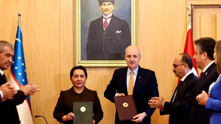 Türkiye-Özbekistan Meclis İşbirliği Güçleniyor Türkiye-Özbekistan Meclis İşbirliği Güçleniyor